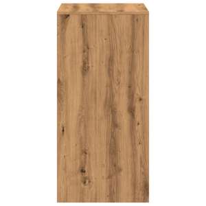Barový stůl dub artisan 51 x 50 x 103,5 cm kompozitní dřevo - obrázek 6