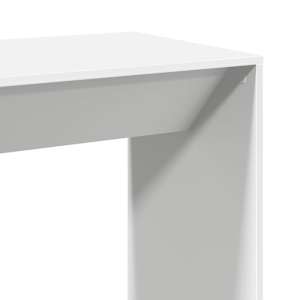 Barový stůl bílý 102 x 50 x 103,5 cm kompozitní dřevo - obrázek 7