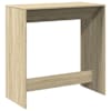 vidaXL baarilaud, Sonoma tamm, 102 x 50 x 103,5 cm tehispuit