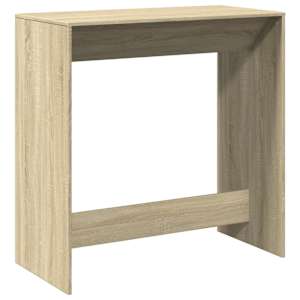 Barový stůl dub sonoma 102 x 50 x 103,5 cm kompozitní dřevo - obrázek 2