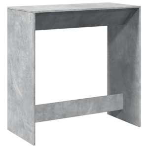 Barový stůl betonově šedý 102 x 50 x 103,5 cm kompozitní dřevo - obrázek 2