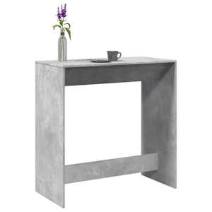Barový stůl betonově šedý 102 x 50 x 103,5 cm kompozitní dřevo - obrázek 1