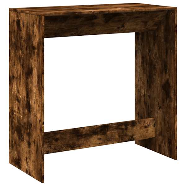 vidaXL baarilaud, suitsutatud tamm, 102 x 50 x 103,5 cm tehispuit