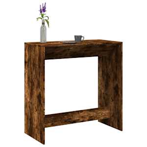 Barový stůl kouřový dub 102 x 50 x 103,5 cm kompozitní dřevo - obrázek 1