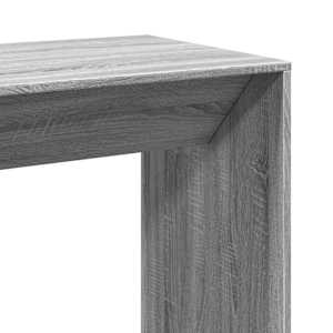 Barový stůl šedý sonoma 102 x 50 x 103,5 cm kompozitní dřevo - obrázek 7