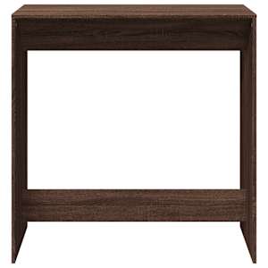 Barový stůl hnědý dub 102 x 50 x 103,5 cm kompozitní dřevo - obrázek 4