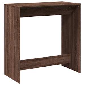 Barový stůl hnědý dub 102 x 50 x 103,5 cm kompozitní dřevo - obrázek 6