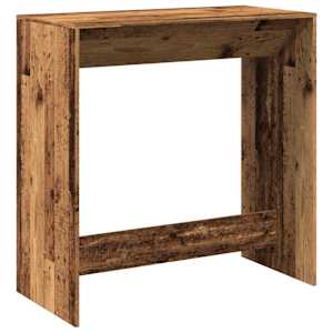 Barový stůl old wood 102 x 50 x 103,5 cm kompozitní dřevo - obrázek 2