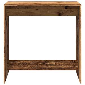 Barový stůl old wood 102 x 50 x 103,5 cm kompozitní dřevo - obrázek 4