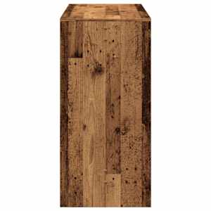 Barový stůl old wood 102 x 50 x 103,5 cm kompozitní dřevo - obrázek 5