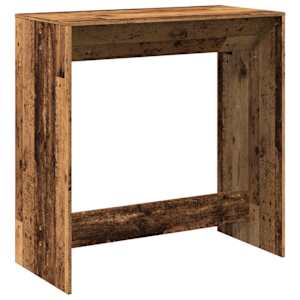 Barový stůl old wood 102 x 50 x 103,5 cm kompozitní dřevo - obrázek 6