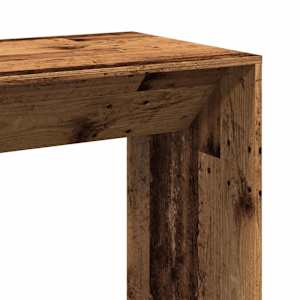 Barový stůl old wood 102 x 50 x 103,5 cm kompozitní dřevo - obrázek 7