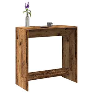 Barový stůl old wood 102 x 50 x 103,5 cm kompozitní dřevo - obrázek 1