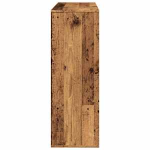 Knihovna / dělicí stěna old wood 100 x 33 x 94,5 cm - obrázek 5