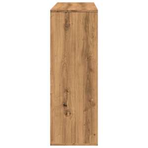 Knihovna / dělicí stěna dub artisan 100 x 33 x 94,5 cm - obrázek 5