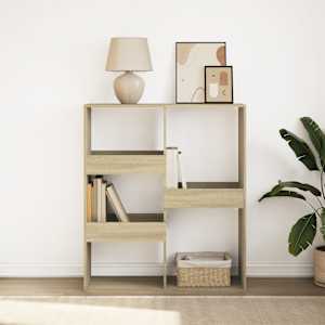 Knjižna omara/pregrada sonoma hrast 100x33x115 cm