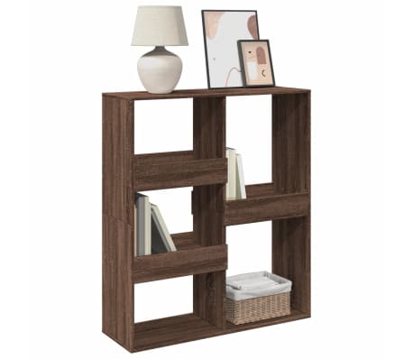 vidaXL Biblioth&egrave;que/S&eacute;parateur de pi&egrave;ce ch&ecirc;ne marron 100x33x115 cm