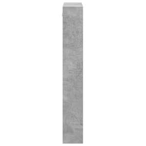 Nástěnná skříňka betonově šedá 50x15x100 cm kompozitní dřevo - obrázek 5