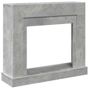 Krbová obestavba betonově šedá 100x30x87,5 cm kompozitní dřevo - obrázek 2