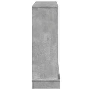 Krbová obestavba betonově šedá 100x30x87,5 cm kompozitní dřevo - obrázek 5