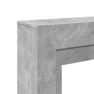 Krbová obestavba betonově šedá 100x30x87,5 cm kompozitní dřevo - obrázek 7