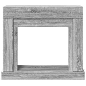 Krbová obestavba šedá sonoma 100x30x87,5 cm kompozitní dřevo - obrázek 4