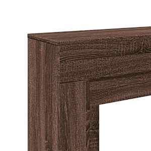 Krbová obestavba hnědý dub 100 x 30 x 87,5 cm kompozitní dřevo - obrázek 7