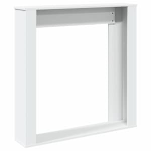 Krbová obestavba bílá 100 x 20 x 100 cm kompozitní dřevo - obrázek 6