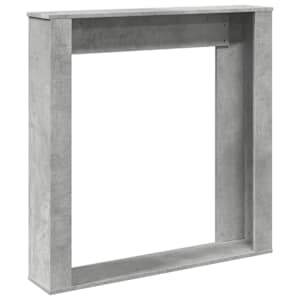 Krbová obestavba betonově šedá 100x20x100 cm kompozitní dřevo - obrázek 6