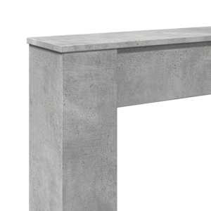 Krbová obestavba betonově šedá 100x20x100 cm kompozitní dřevo - obrázek 7