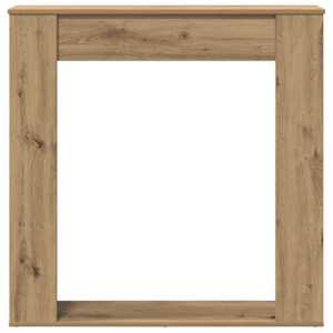 Krbová obestavba dub artisan 100 x 20 x 100 cm kompozitní dřevo - obrázek 4