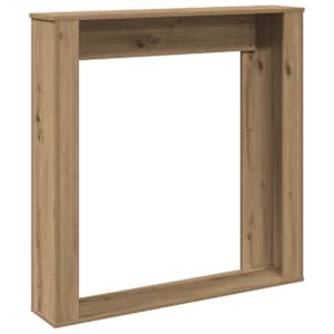 Krbová obestavba dub artisan 100 x 20 x 100 cm kompozitní dřevo - obrázek 6