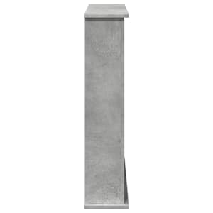 Krbová obestavba betonově šedá 75x20x87,5 cm kompozitní dřevo - obrázek 5