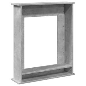 Krbová obestavba betonově šedá 75x20x87,5 cm kompozitní dřevo - obrázek 6