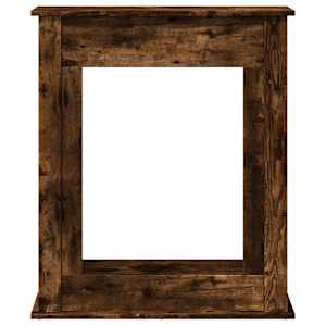 Krbová obestavba kouřový dub 75 x 20 x 87,5 cm kompozitní dřevo - obrázek 4