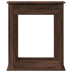 Krbová obestavba hnědý dub 75 x 20 x 87,5 cm kompozitní dřevo - obrázek 4