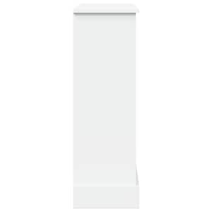 Krbová obestavba bílá 90 x 30 x 90 cm kompozitní dřevo - obrázek 5