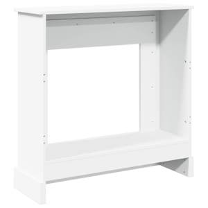 Krbová obestavba bílá 90 x 30 x 90 cm kompozitní dřevo - obrázek 6