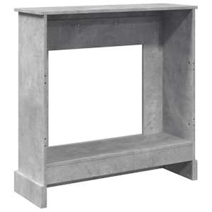 Krbová obestavba betonově šedá 90 x 30 x 90 cm kompozitní dřevo - obrázek 6