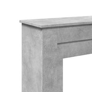 Krbová obestavba betonově šedá 90 x 30 x 90 cm kompozitní dřevo - obrázek 7