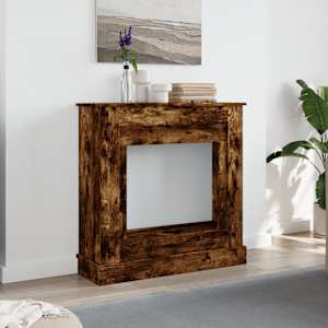 Krbová obestavba kouřový dub 90 x 30 x 90 cm kompozitní dřevo - obrázek 3