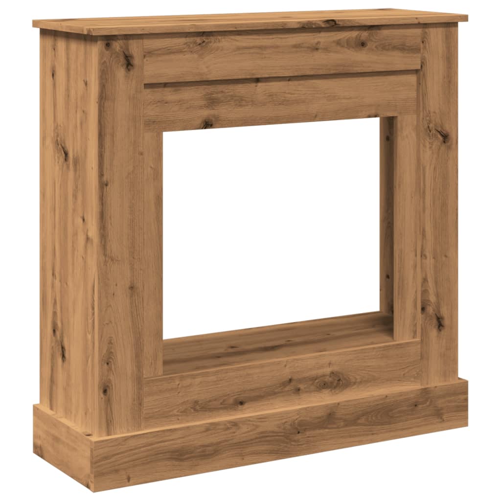 vidaXL Krbová obestavba dub artisan 90 x 30 x 90 cm kompozitní dřevo