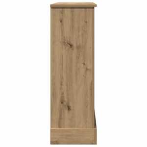 Krbová obestavba dub artisan 90 x 30 x 90 cm kompozitní dřevo - obrázek 5