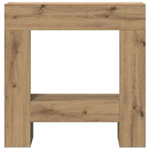 Krbová obestavba dub artisan 81 x 18 x 82 cm kompozitní dřevo - obrázek 4