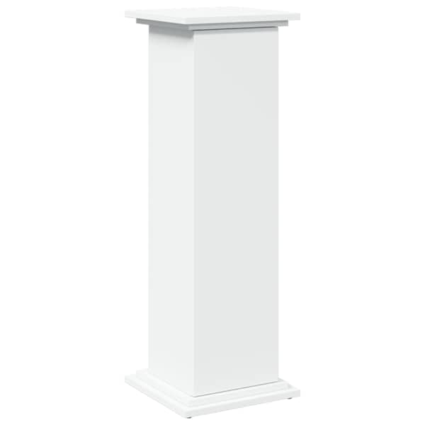 vidaXL hoiuruumiga monitorialus, valge, 31x30x90 cm, tehispuit