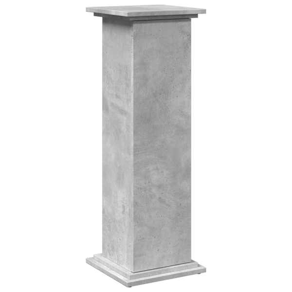 vidaXL hoiuruumiga monitorialus, betoonhall, 31x30x90 cm, tehispuit