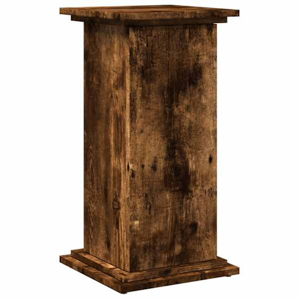 vidaXL hoiuruumiga monitorialus, suitsutamm, 31x30x60 cm, tehispuit