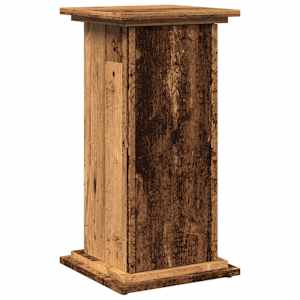 Stojan na monitor s úložným prostorem old wood 31x30x60 cm - obrázek 2