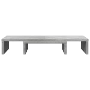 Stojan na monitor betonově šedý 60x24x10,5 cm kompozitní dřevo - obrázek 4