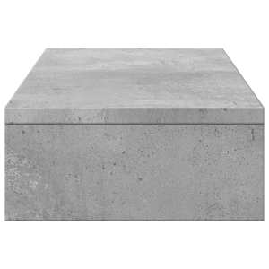 Stojan na monitor betonově šedý 60x24x10,5 cm kompozitní dřevo - obrázek 5